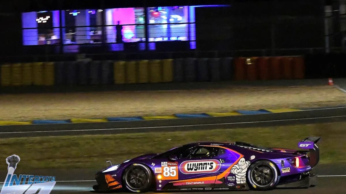 Carro de Felipe Fraga em prova de endurance nas 24 Horas de Le Mans, foto de arquivo de 2019