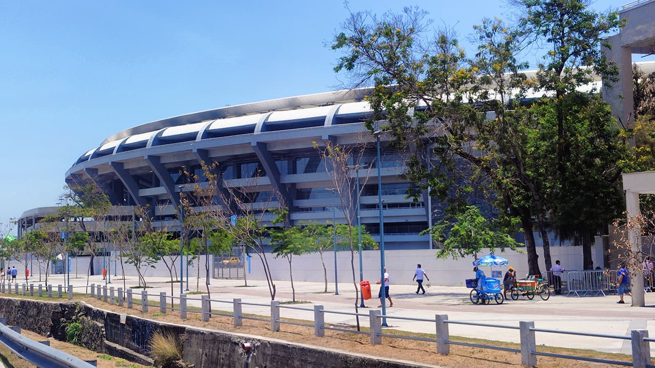 Vista externa do estádio do Maracanã, no Rio de Janeiro, em foto de arquivo