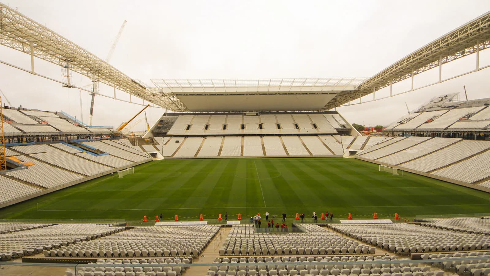 Vista interna da Neo Química Arena, estádio do Corinthians, em foto de arquivo