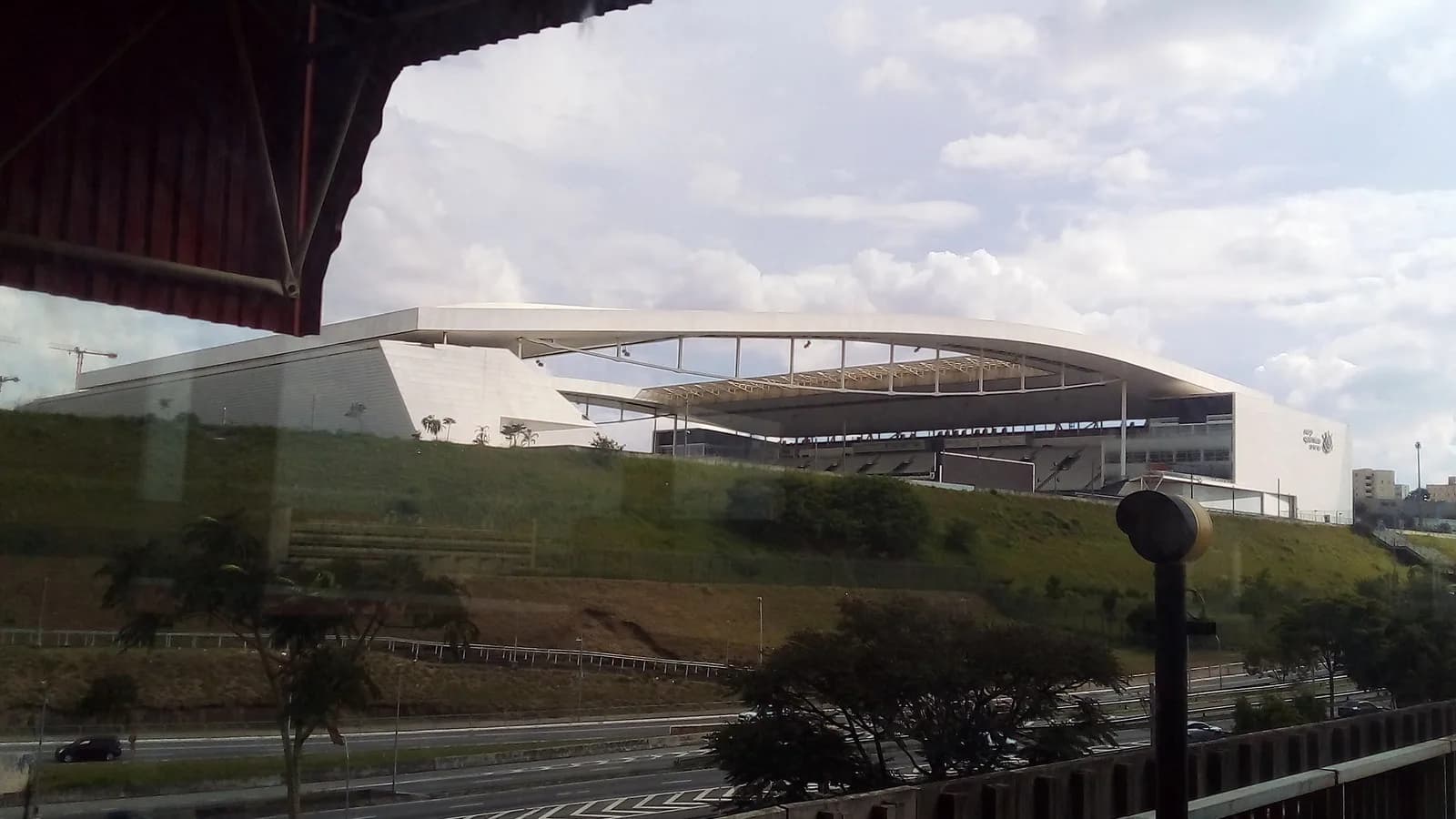 Neo Química Arena vista do metrô em imagem de arquivo
