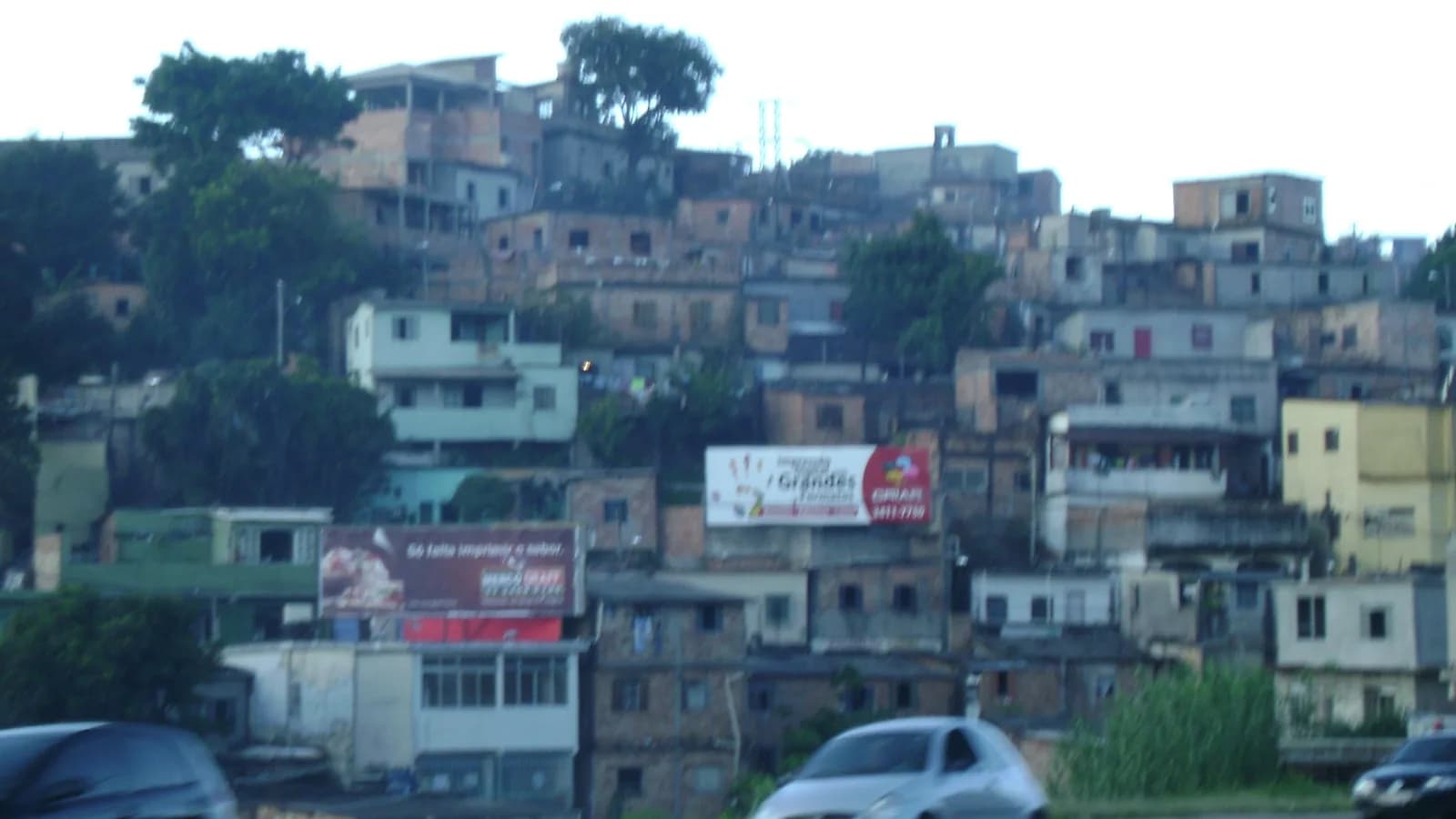 Vista de casas no Morro do Papagaio, comunidade de Belo Horizonte (foto de arquivo)