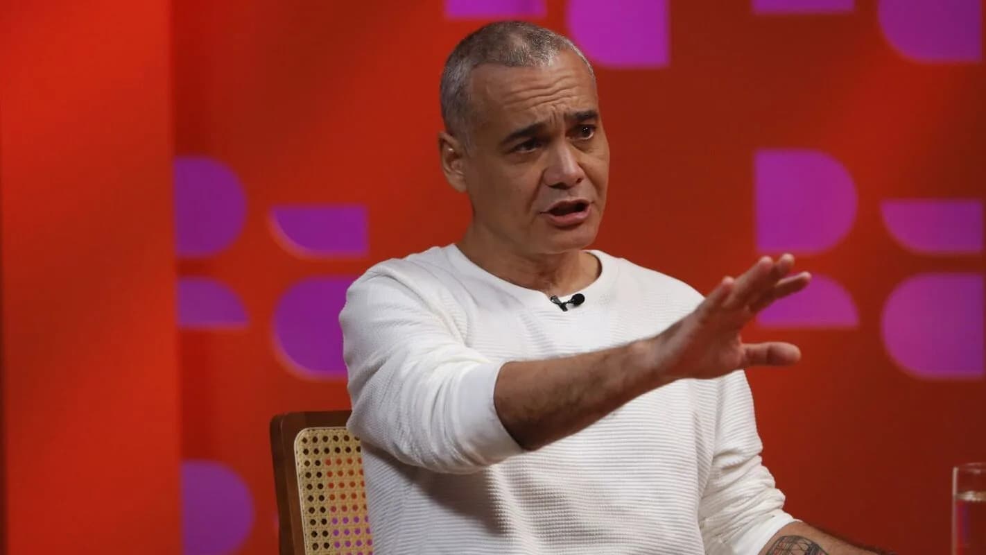 O neurocientista brasileiro Sidarta Ribeiro durante entrevista
