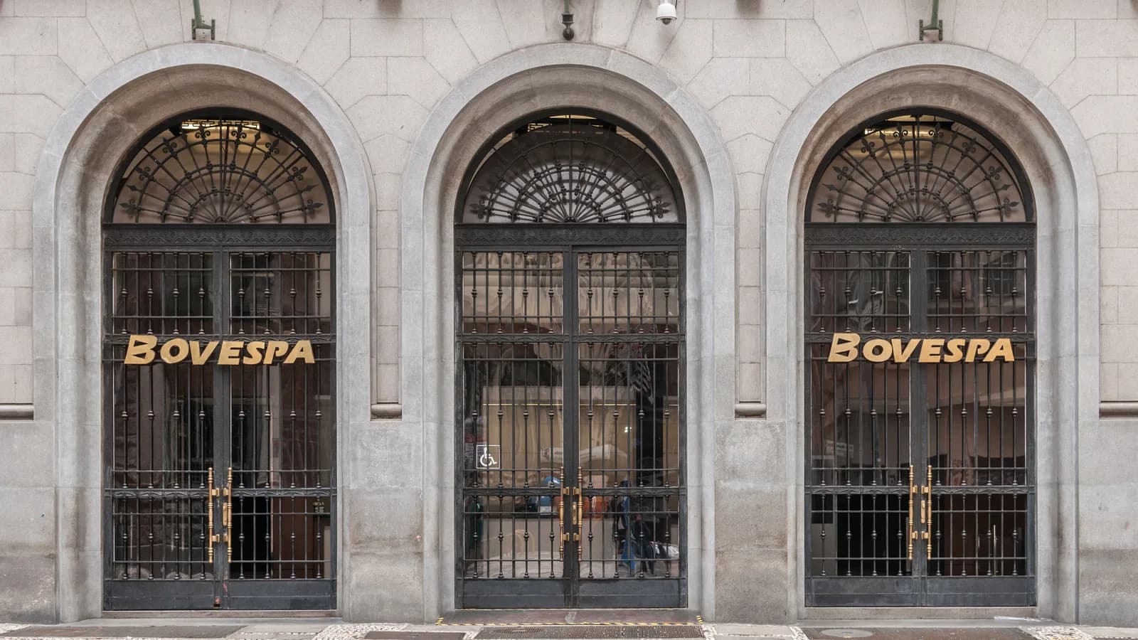 Fachada do prédio da Bovespa, em São Paulo