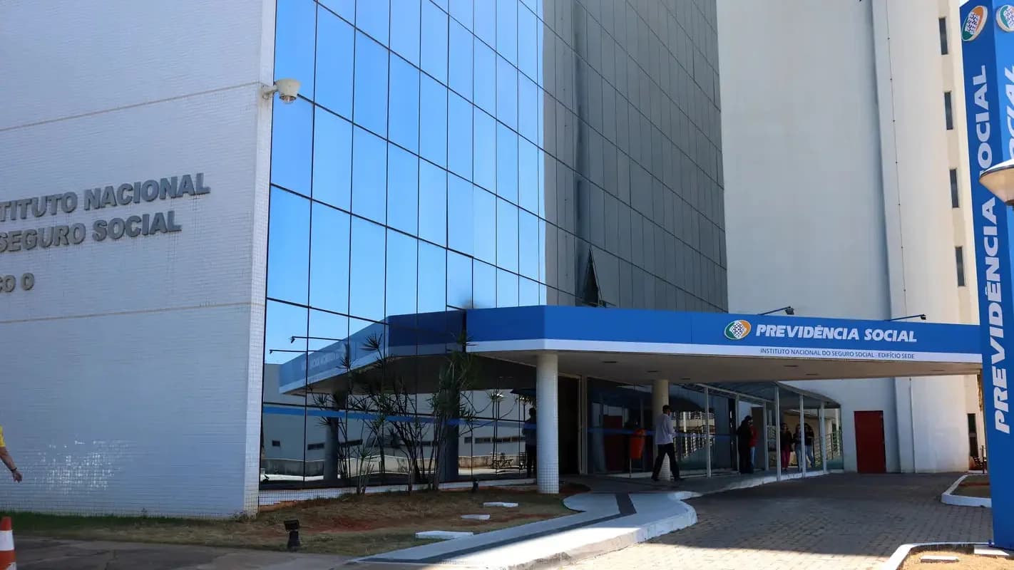 Fachada do Instituto Nacional do Seguro Social (INSS) em Brasília