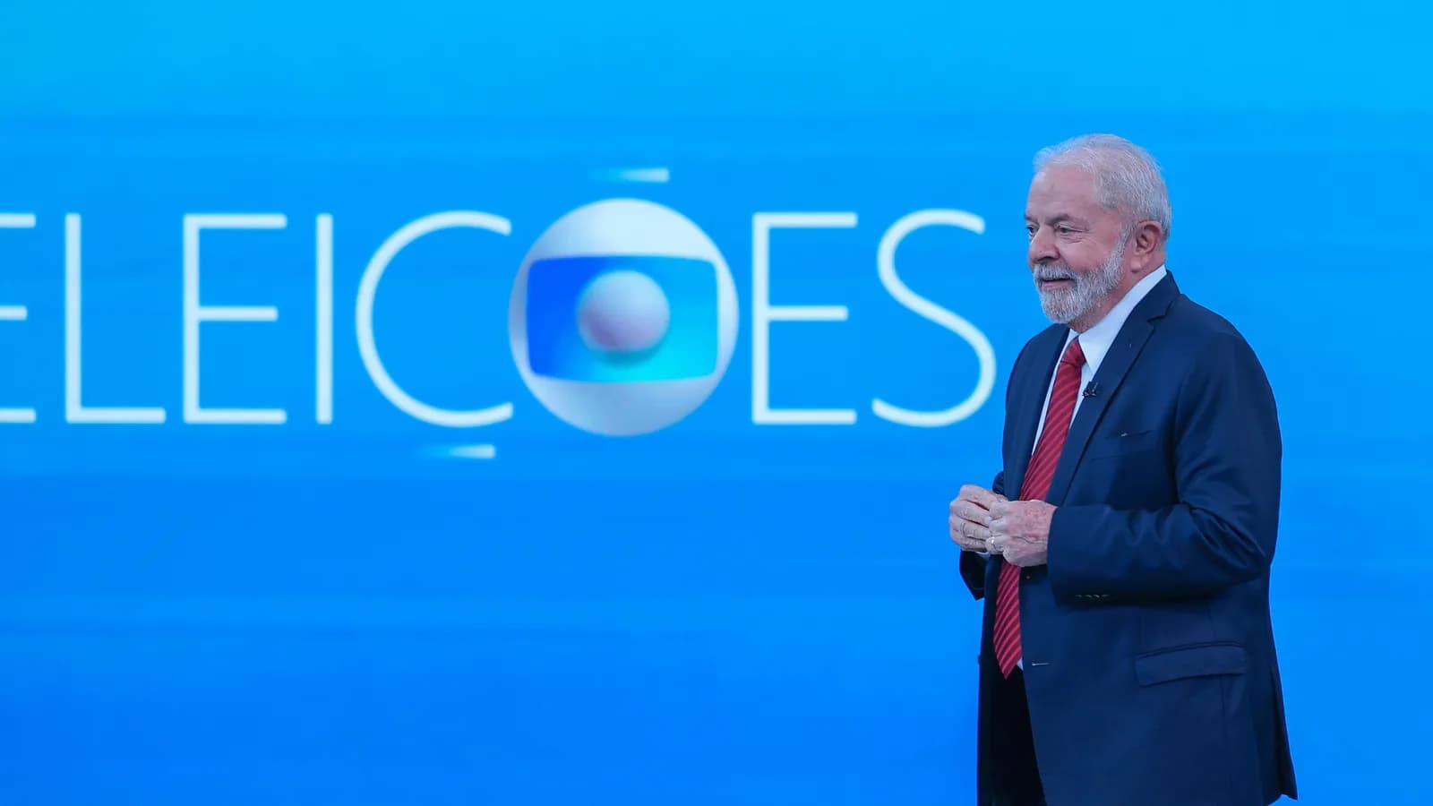Lula em debate presidencial na Globo (foto de arquivo)