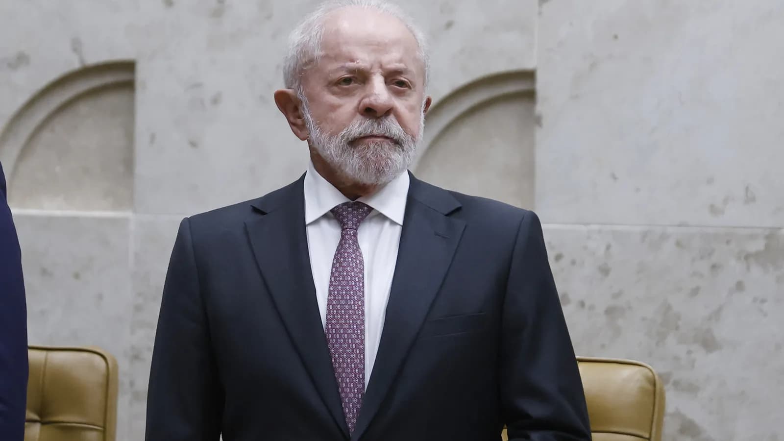 Luiz Inácio Lula da Silva em foto de arquivo durante sessão solene no Congresso Nacional