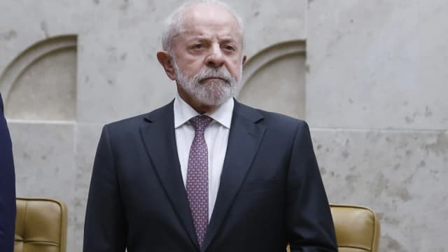 Luiz Inácio Lula da Silva em foto de arquivo durante sessão solene no Congresso Nacional
