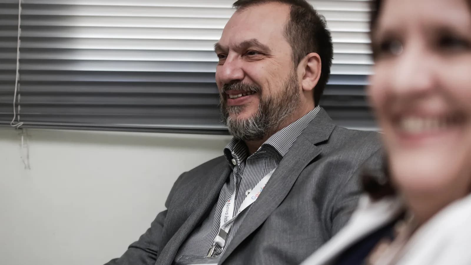 Mauro Paulino, ligado ao instituto Datafolha, durante evento