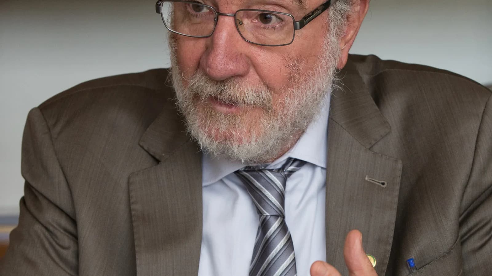 O ex-ministro Patrus Ananias (PT), candidato ao governo de Minas Gerais, em foto de arquivo