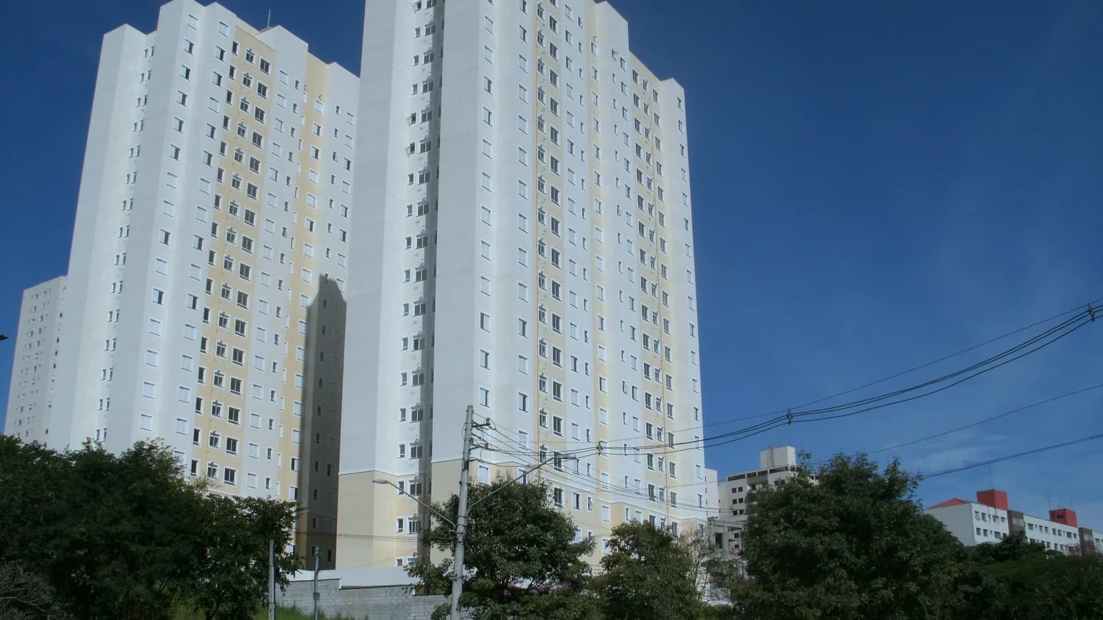 Prédios residenciais de apartamentos em São Paulo, foto de arquivo