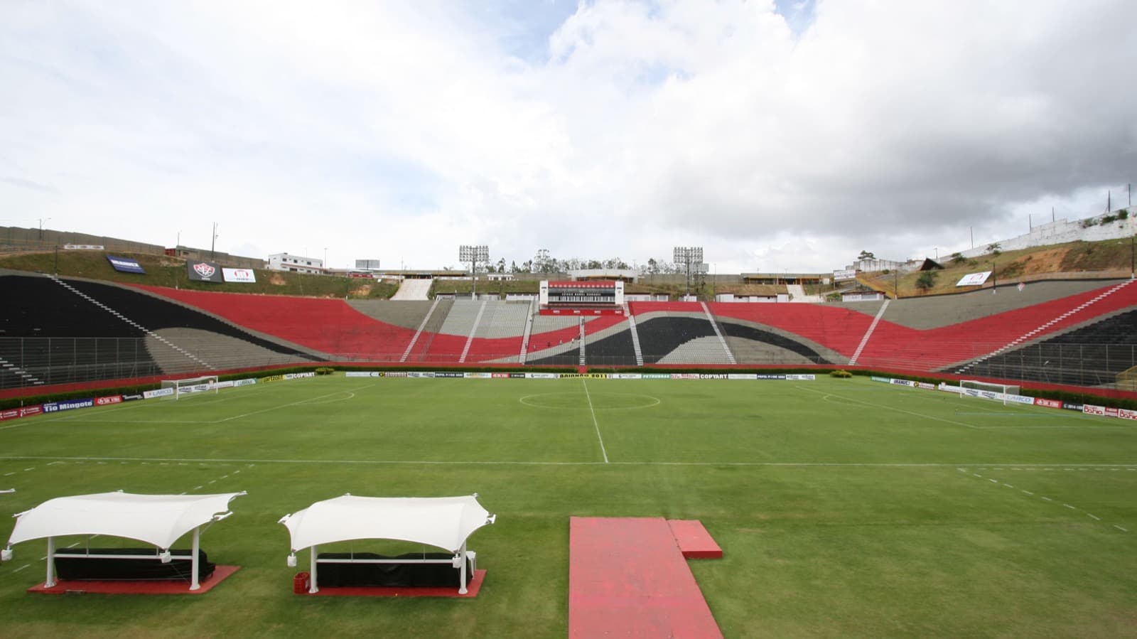 Vista geral do Estádio Manoel Barradas, o Barradão, em Salvador, imagem de arquivo