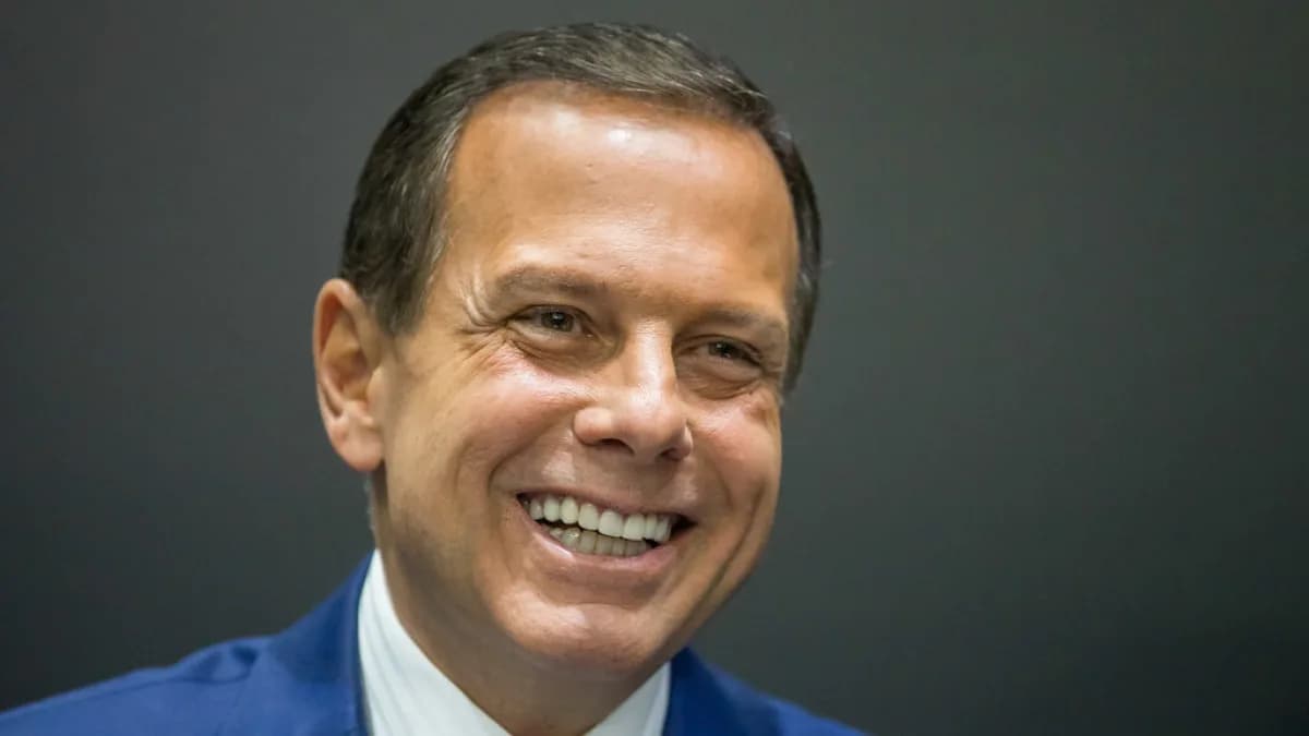 O presidente do Senado, Davi Alcolumbre, durante coletiva de imprensa