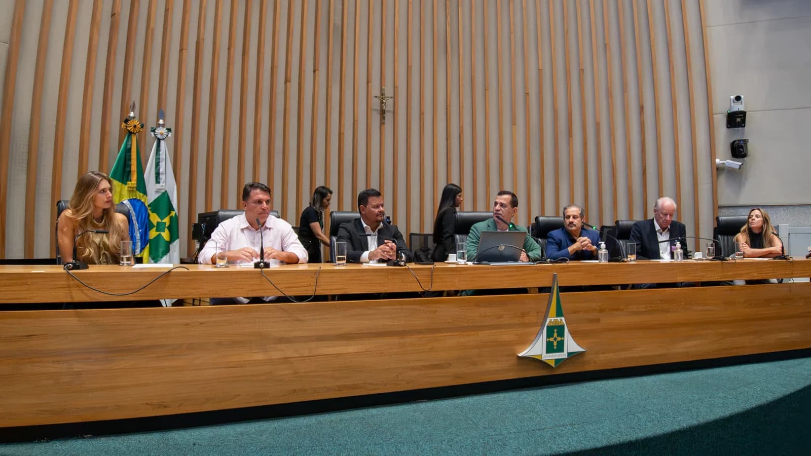 Plenário da Câmara Legislativa do Distrito Federal durante sessão