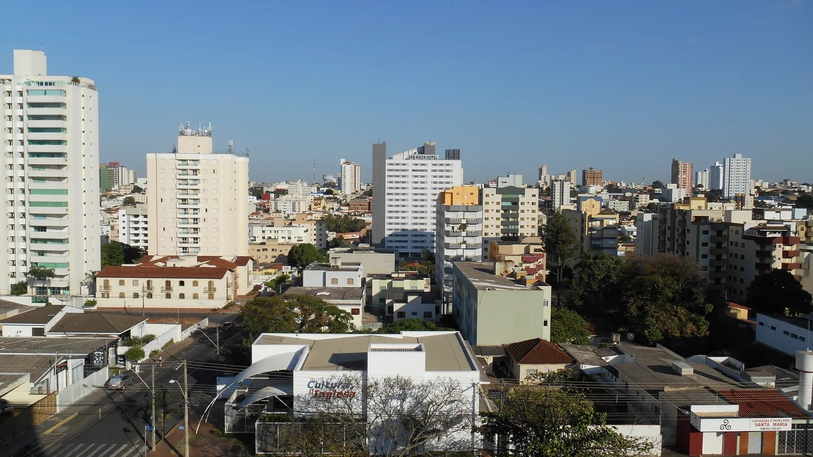Vista da cidade de Uberlândia, no Triângulo Mineiro
