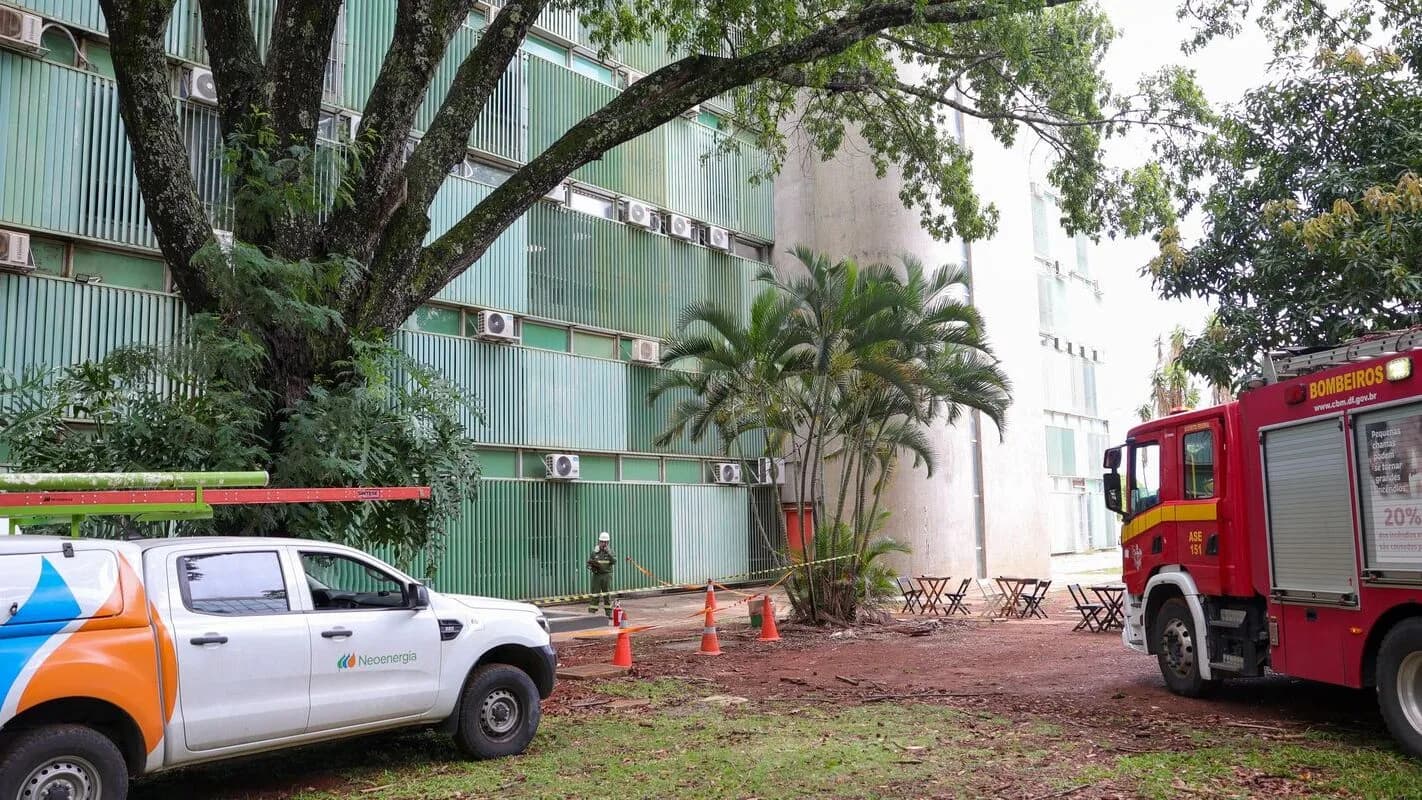 Viatura do Corpo de Bombeiros do Distrito Federal (CBMDF) em ocorrência anterior em Brasília (foto de arquivo)