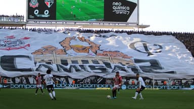 Torcida do Corinthians na Neo Química Arena, em foto de arquivo