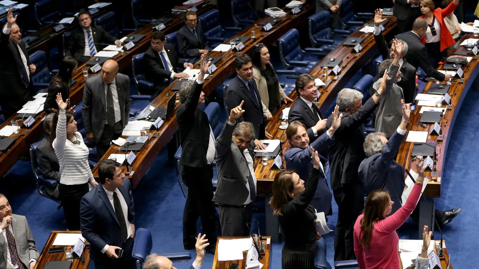 Plenário do Senado Federal durante sessão de votação (foto de arquivo)