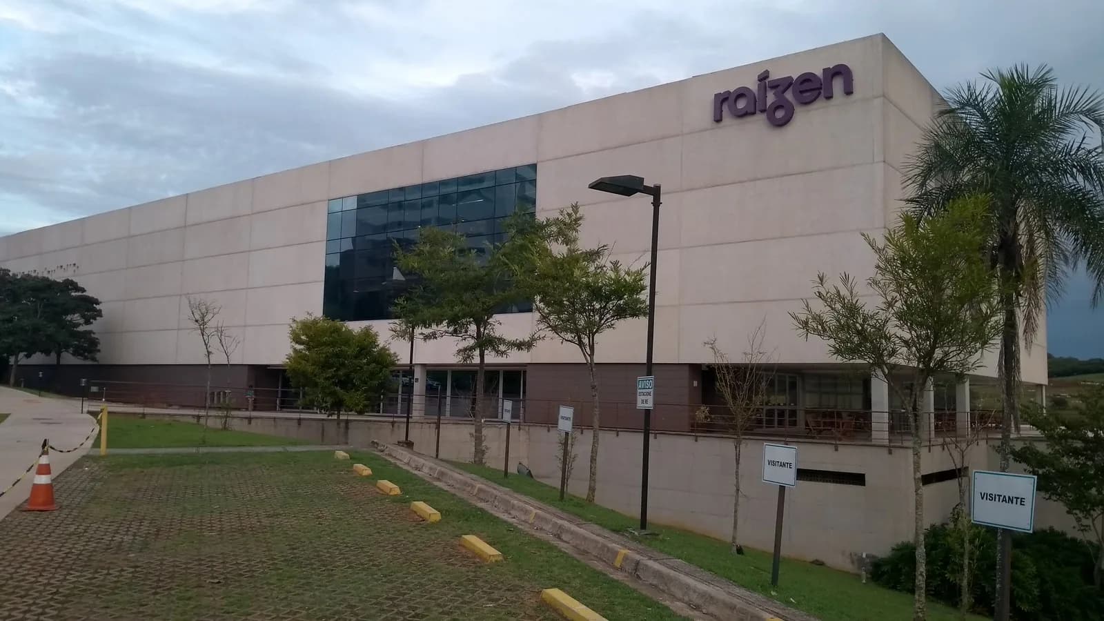 Fachada do prédio da Raízen