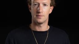 Retrato oficial de Mark Zuckerberg, fundador e CEO da Meta