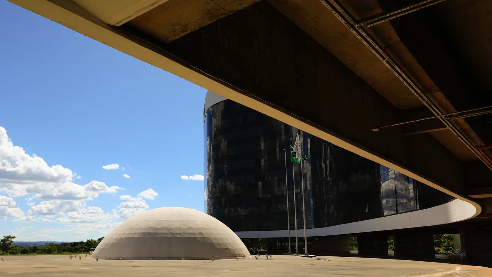 Fachada do Tribunal Superior Eleitoral, em Brasília