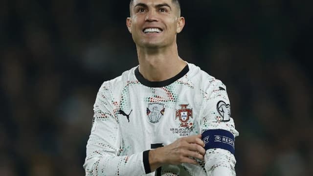 Cristiano Ronaldo com o uniforme da seleção de Portugal, em foto de arquivo
