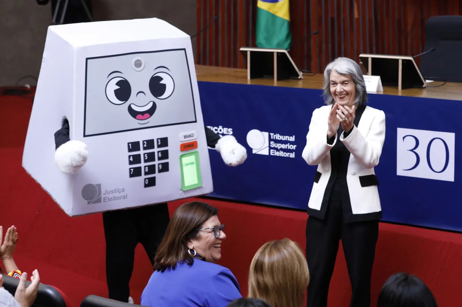 Urna eletrônica da Justiça Eleitoral brasileira