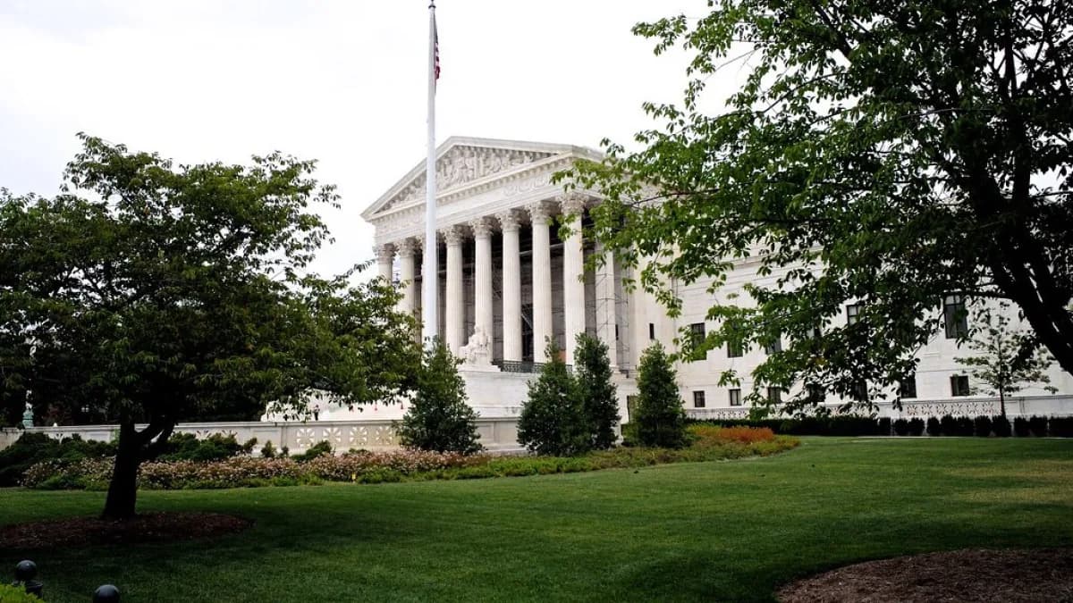 Fachada do prédio da Suprema Corte dos Estados Unidos, em Washington
