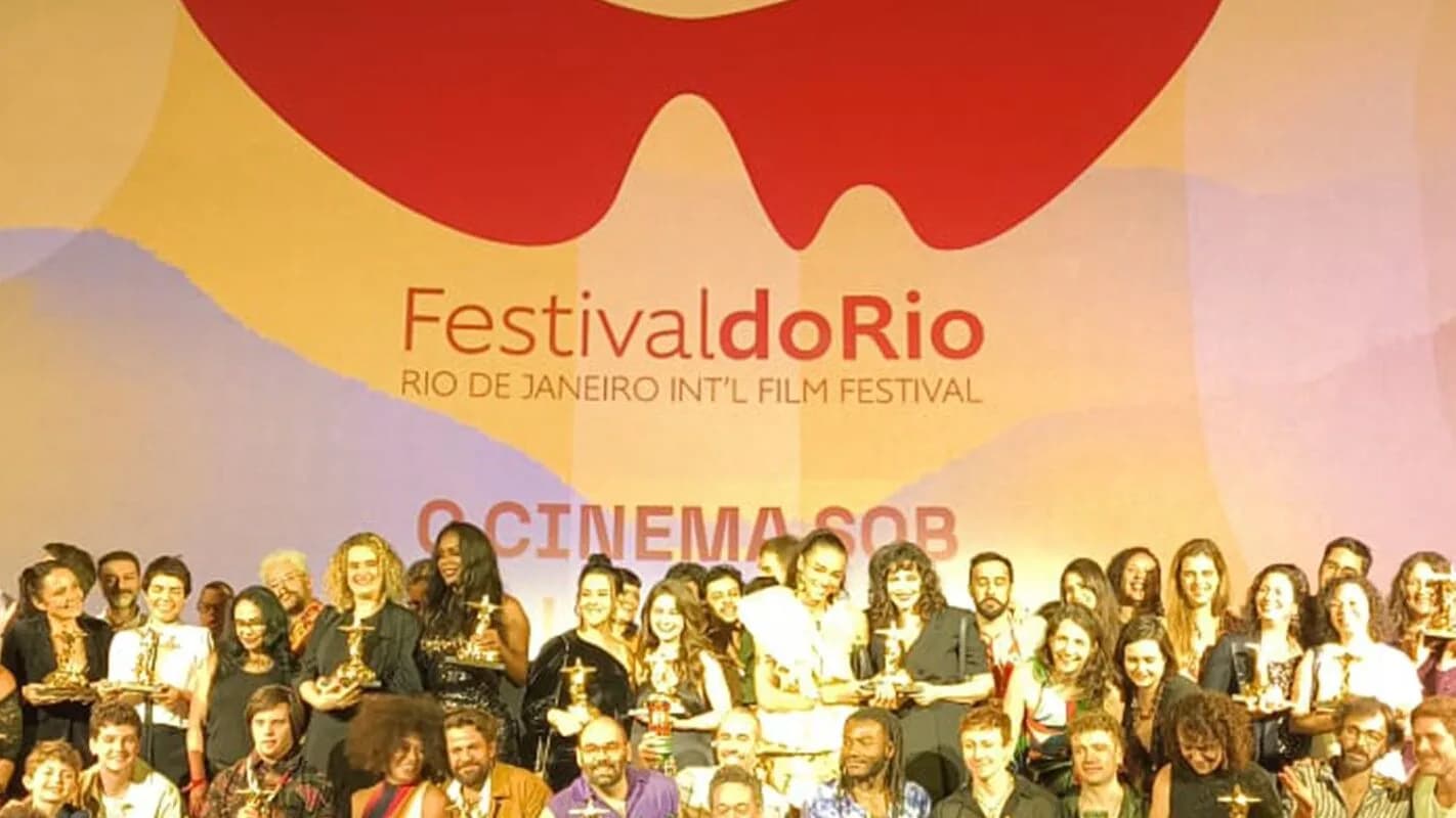 Cerimônia do Festival do Rio, evento que Adriana Rattes ajudou a cofundar