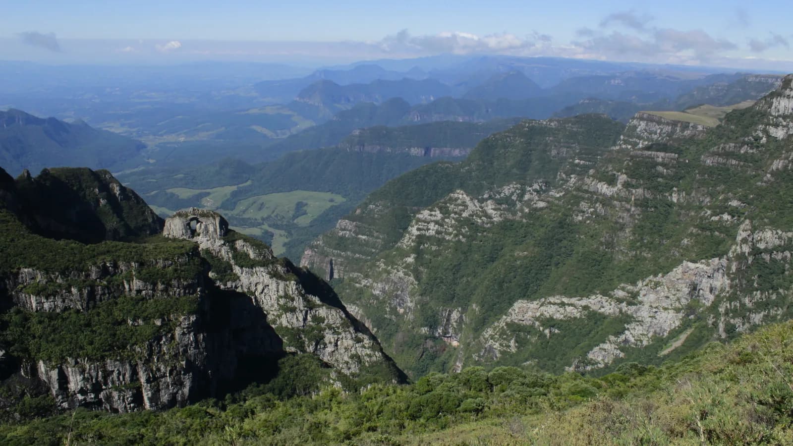 Vista do Morro da Igreja, em Urubici, na Serra catarinense, em foto de arquivo