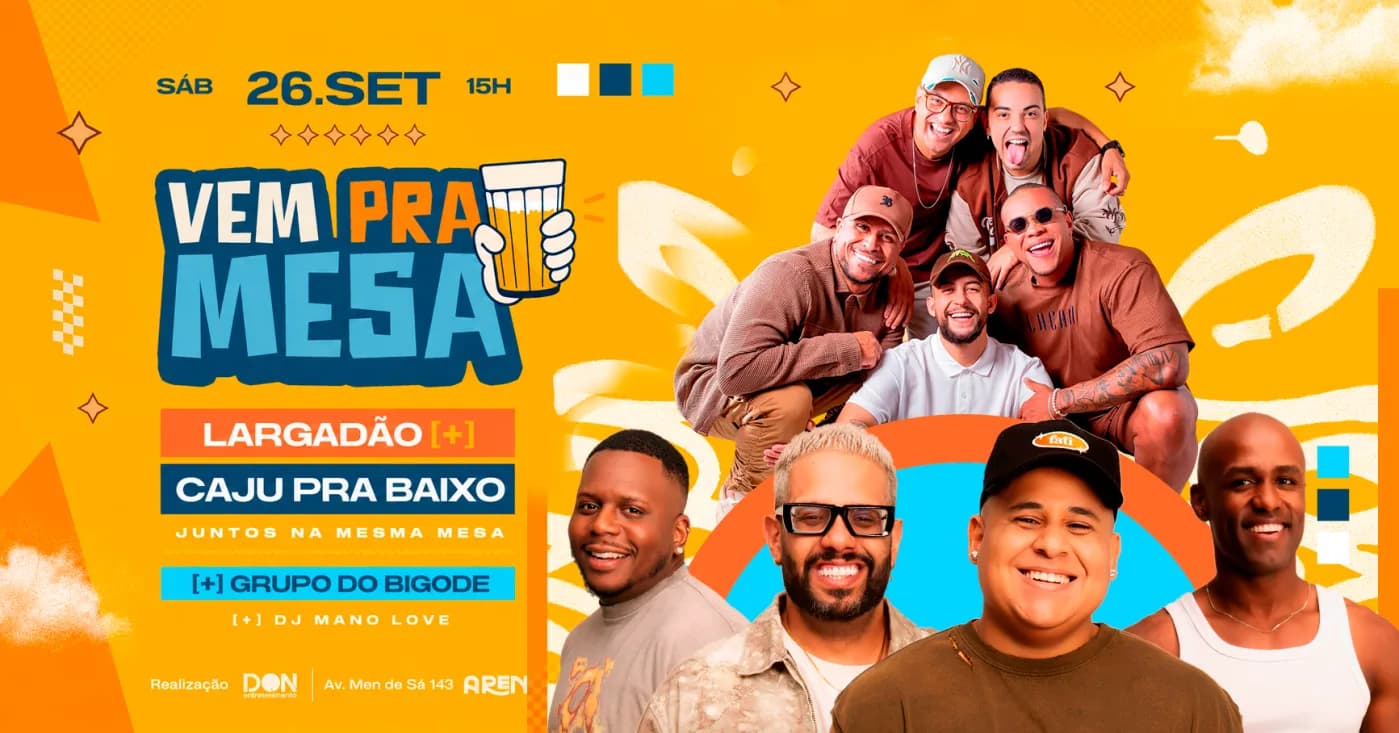 VEM PRA MESA | NA ARENA