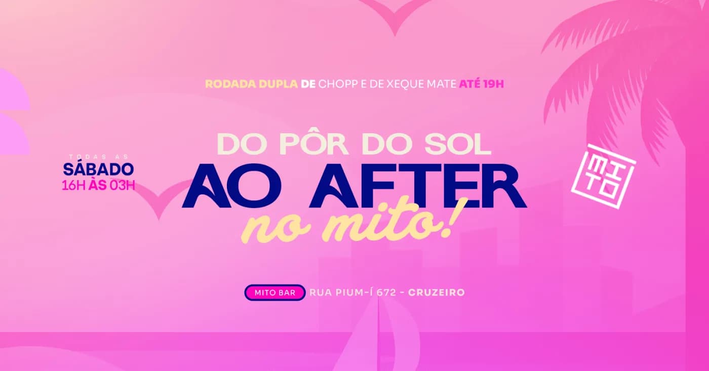 Sábado no Mito | 07-11| 16h