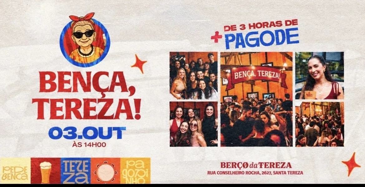 BENÇA TEREZA!