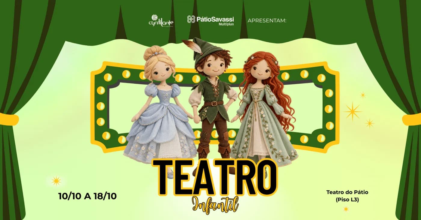 Moana - 12/10/2026 - 16h - Teatro Pátio Savassi