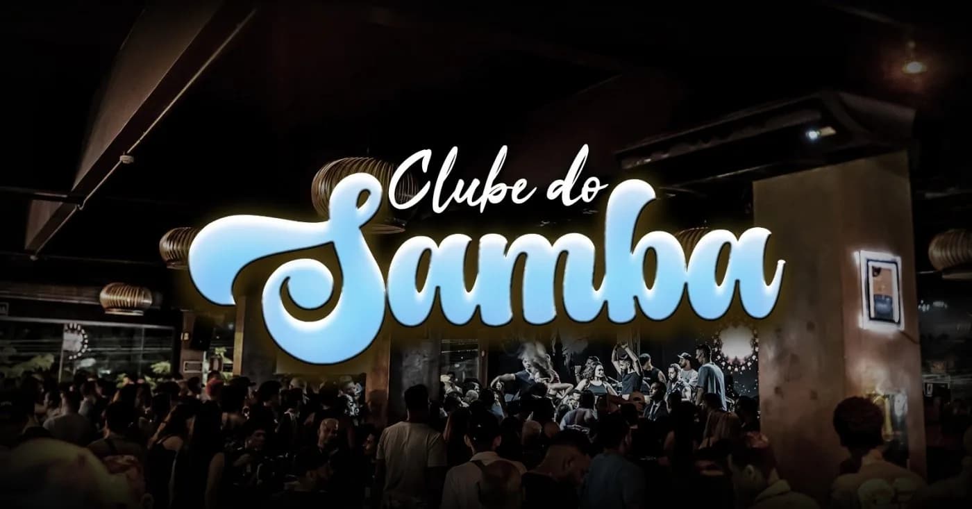 CLUBE DO SAMBA | DOMINGO | 25/10 | 20 HRS