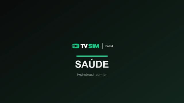 Arte institucional TV Sim Brasil — saude