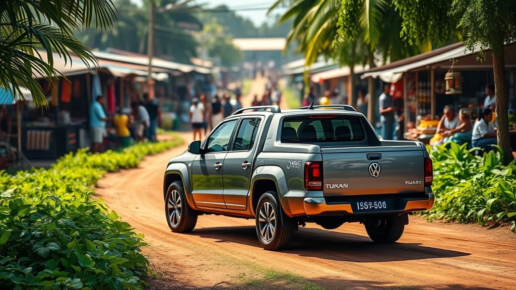 Volkswagen Tukan: a nova concorrente das picapes Toro e Strada
