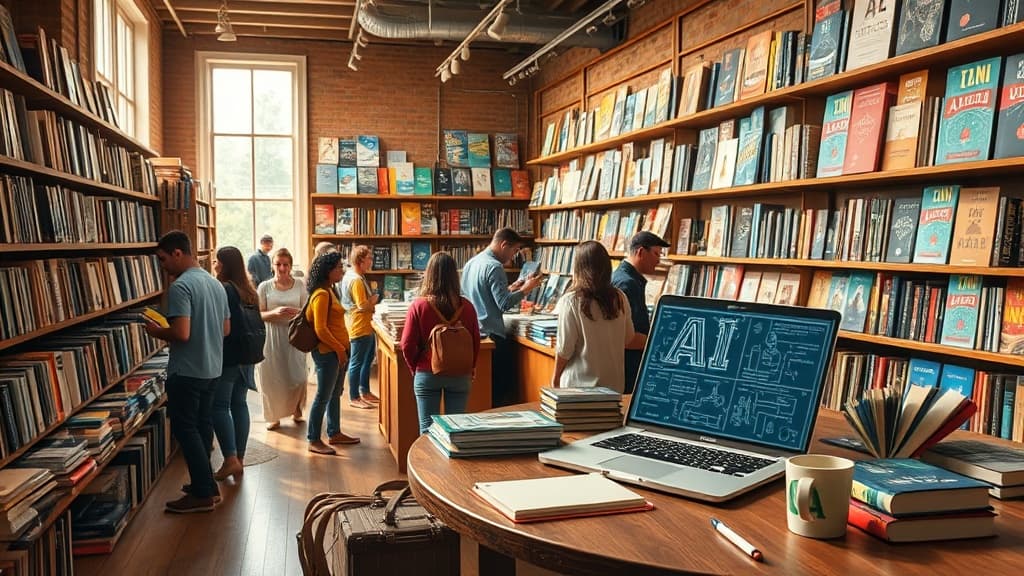 Inteligência Artificial Revoluciona Mercado de Livros Independentes e Gera Controvérsias