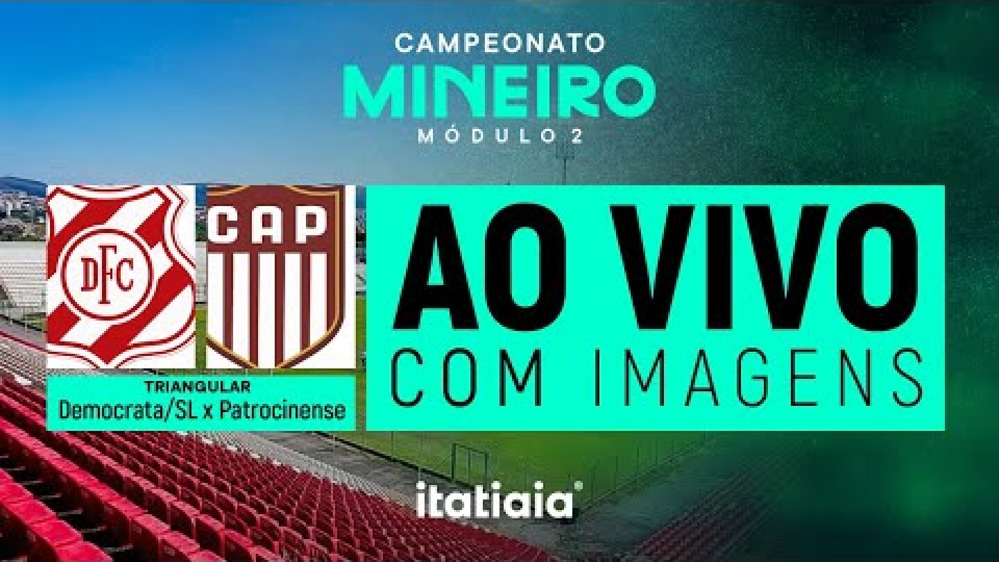 Democrata-SL x Patrocinense: assista ao vivo à partida pelo Módulo II do Mineiro