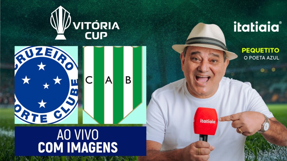 Cruzeiro na Vitória Cup: Itatiaia transmitirá jogo ao vivo contra Banfield