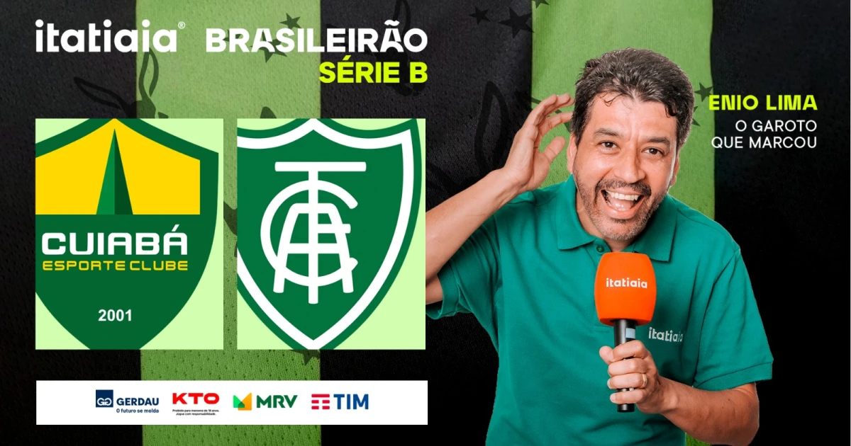 Tempo Real: Cuiabá x América-MG pelo Brasileiro Série B 2025