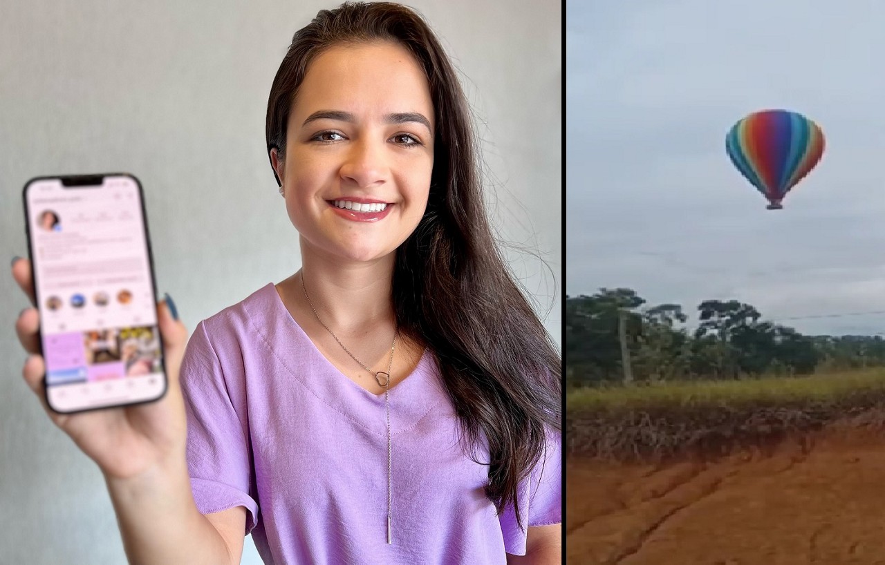 Mineira que morreu em queda de balão celebrava Dia dos Namorados