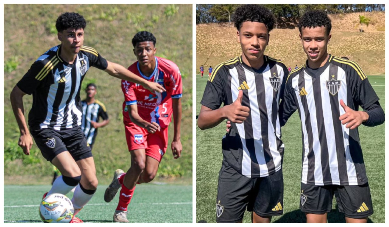 Atlético vence Boston City em duas categorias no Mineiro Sub-15 e Sub-17