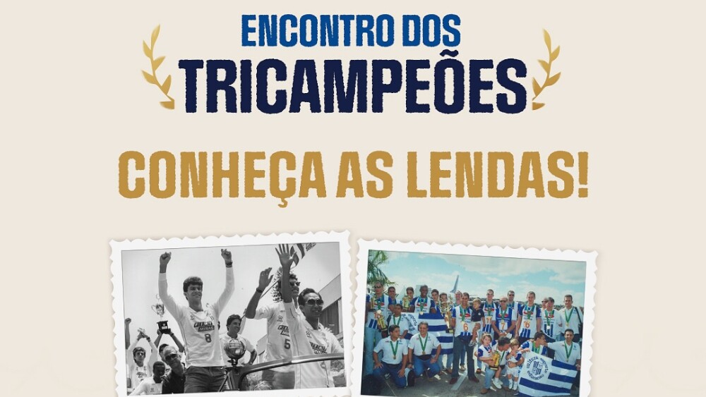 Encontro dos Tricampeões: Itatiaia transmitirá evento de lendas do vôlei do Minas