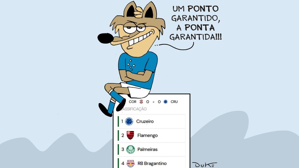 Empate do Cruzeiro contra Corinthians garante liderança da Série A na 16ª rodada