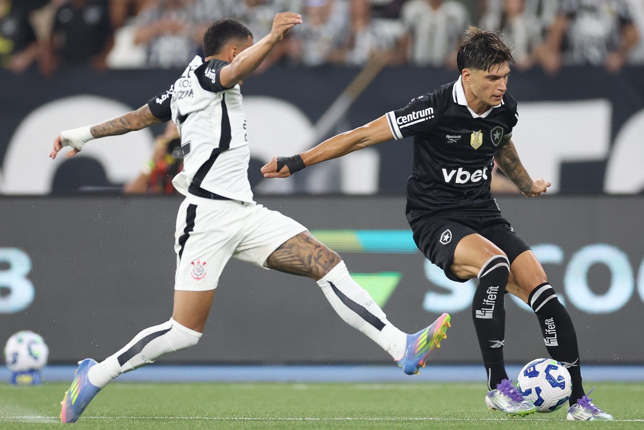 Empate entre Corinthians e Botafogo beneficia Cruzeiro e Atlético no Brasileirão