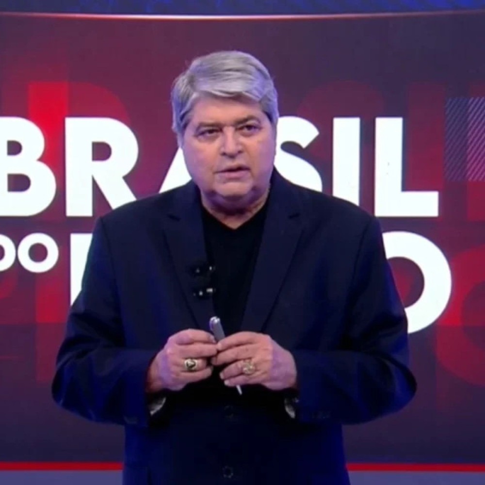 Datena critica a RedeTV! ao vivo e avalia deixar emissora
