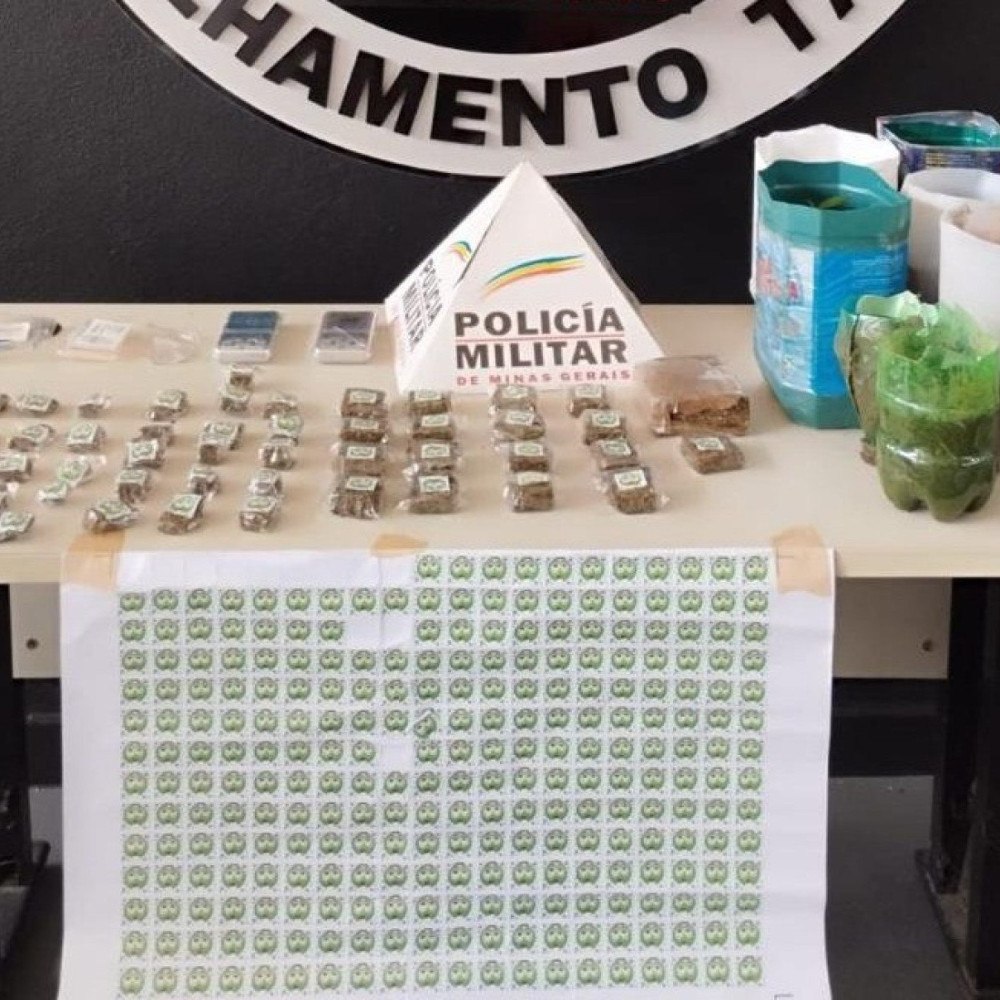 Drogas são apreendidas em imóvel próximo a faculdade em Minas Gerais