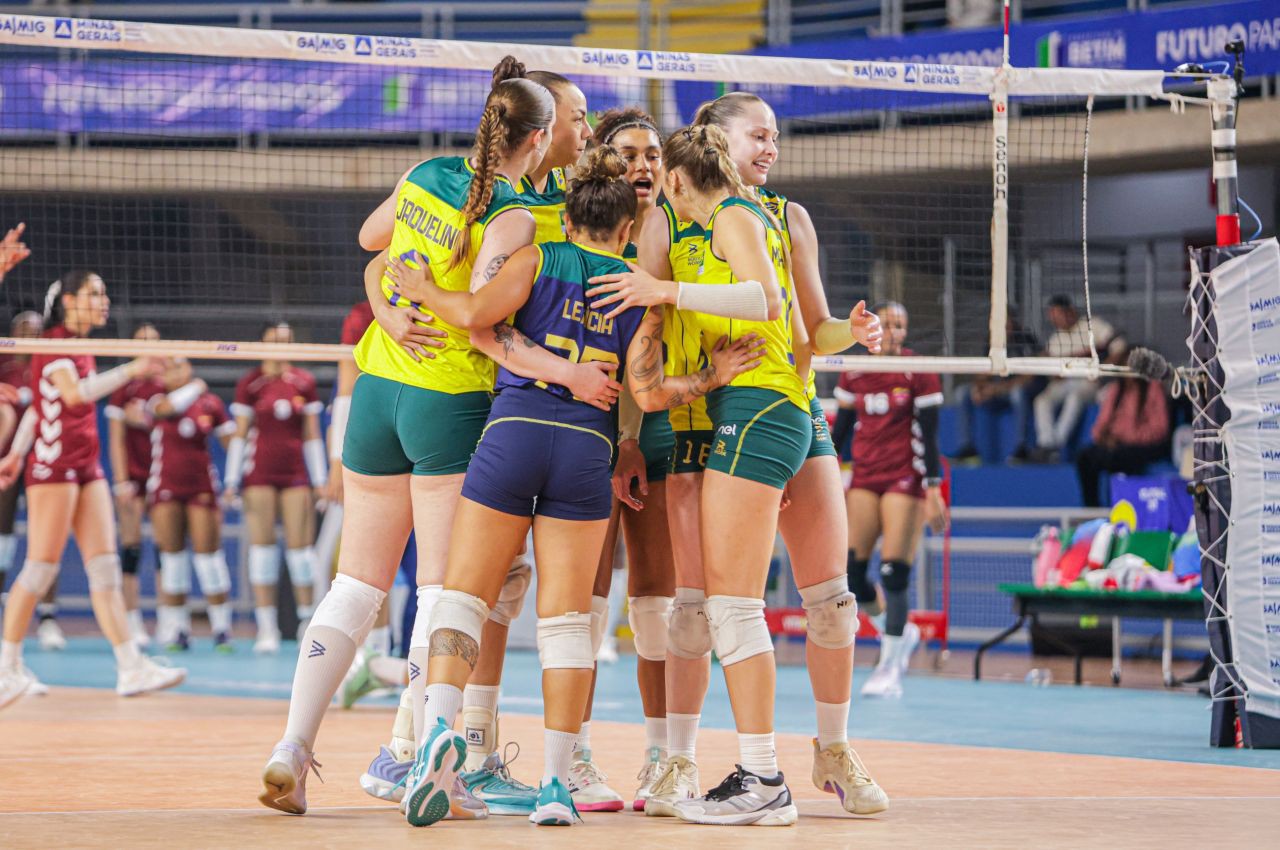 Confira a agenda de jogos da Copa América de Vôlei Feminino nesta quinta-feira