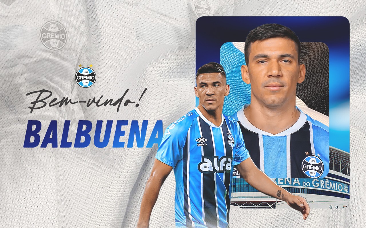 Grêmio oficializa contratação do zagueiro paraguaio Fabián Balbuena