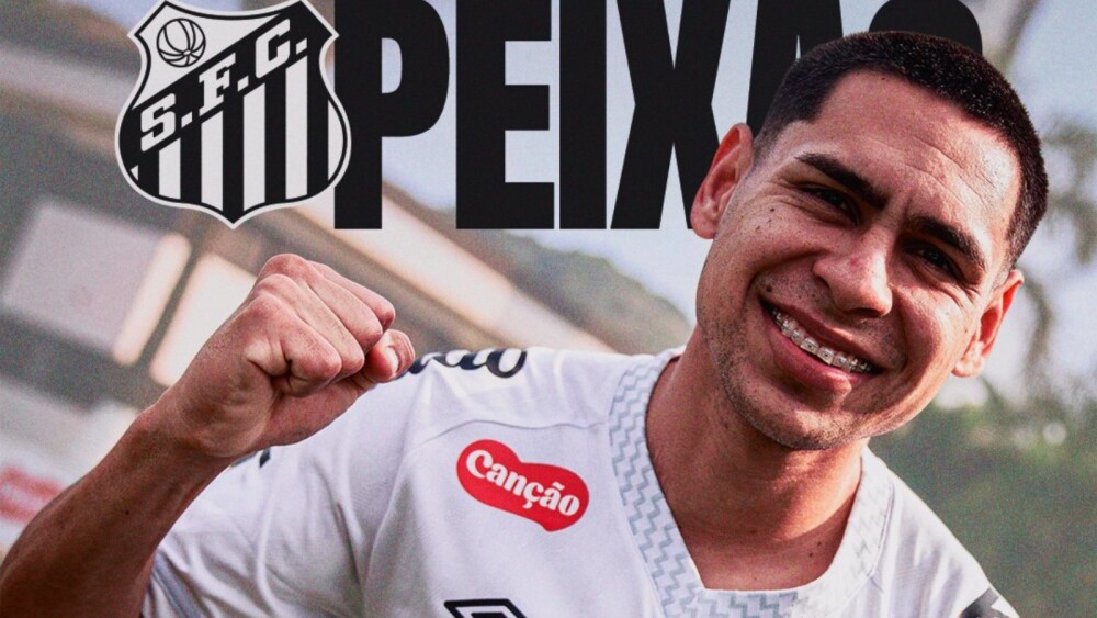 Santos anuncia contratação do atacante paraguaio Gustavo Caballero